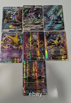 Lot de 28 Cartes Pokémon Vintage Ultra Rares Holo EX Full Art Mega