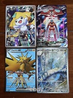 Lot de 30 cartes Pokémon modernes rares en illustration, en excellent état près du neuf