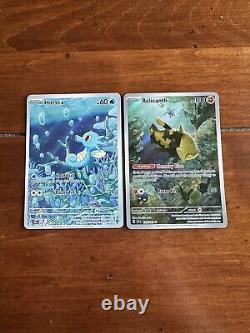 Lot de 30 cartes Pokémon modernes rares en illustration, en excellent état près du neuf