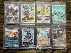 Lot de 50 cartes Pokémon TCG secrètes, ultra, incroyables rares