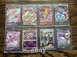 Lot de 50 cartes Pokémon TCG secrètes, ultra, incroyables rares