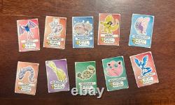 Lot de 750 cartes Pokémon Topps Base Set Lunchables Fossile Jungle Rares Vintage