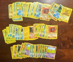 Lot de 750 cartes Pokémon Topps Base Set Lunchables Fossile Jungle Rares Vintage