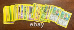 Lot de 750 cartes Pokémon Topps Base Set Lunchables Fossile Jungle Rares Vintage