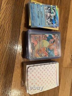 Lot de cartes Pokémon 100+ (Rares + Holos + Promos)