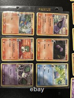 Lot de cartes Pokémon 2002-2009 RARE Comprend les espèces Delta