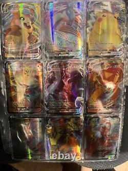 Lot de cartes Pokémon ARC-EN-CIELS ALTERNATIVES ULTRA RARES VMAX 107 CARTES