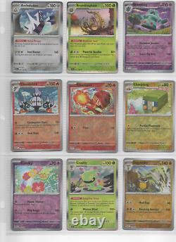 Lot de cartes Pokémon / Holo rare / Holo inversé / État proche du neuf (31 cartes)