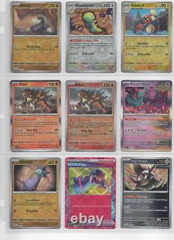 Lot de cartes Pokémon / Holo rare / Holo inversé / État proche du neuf (31 cartes)