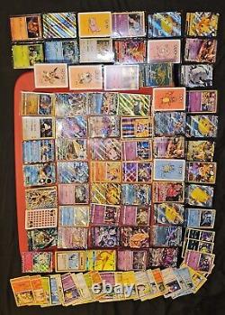 Lot de cartes Pokémon Rare Holo Shiney Reverse Collection en vrac