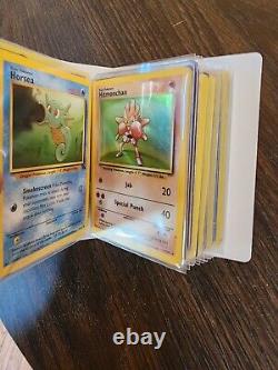 Lot de cartes Pokemon TCG Charizard Pikachu Boîte de collection Lunch Fossil Rare