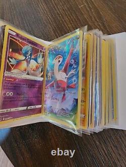 Lot de cartes Pokemon TCG Charizard Pikachu Boîte de collection Lunch Fossil Rare