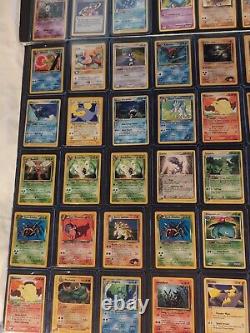 Lot de cartes Pokemon de 263 cartes TOUTES RARES Non-Holo de l'ère WOTC NM-LP TCG Valeur de 560 $