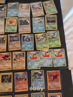 Lot de cartes Pokemon de 263 cartes TOUTES RARES Non-Holo de l'ère WOTC NM-LP TCG Valeur de 560 $