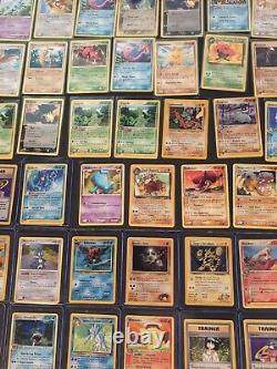 Lot de cartes Pokemon de 263 cartes TOUTES RARES Non-Holo de l'ère WOTC NM-LP TCG Valeur de 560 $