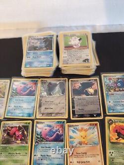 Lot de cartes Pokemon de 263 cartes TOUTES RARES Non-Holo de l'ère WOTC NM-LP TCG Valeur de 560 $