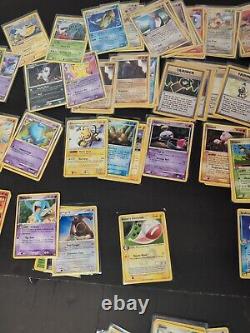 Lot de cartes Pokemon de 263 cartes TOUTES RARES Non-Holo de l'ère WOTC NM-LP TCG Valeur de 560 $