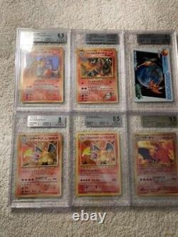 Lot de cartes Pokémon gradées Collection Beckett de cartes rares et de collection