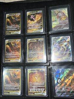 Lot de cartes Pokémon rares. Arts alternatifs. Charizards. Rayquaza. Umbreon. Beaucoup d'autres