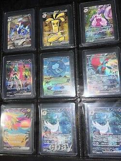 Lot de cartes Pokémon rares. Arts alternatifs. Charizards. Rayquaza. Umbreon. Beaucoup d'autres