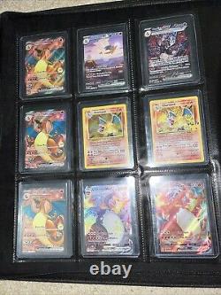 Lot de cartes Pokémon rares. Arts alternatifs. Charizards. Rayquaza. Umbreon. Beaucoup d'autres