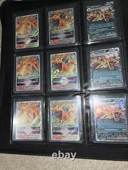 Lot de cartes Pokémon rares. Arts alternatifs. Charizards. Rayquaza. Umbreon. Beaucoup d'autres