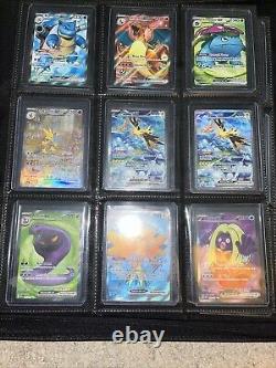 Lot de cartes Pokémon rares. Arts alternatifs. Charizards. Rayquaza. Umbreon. Beaucoup d'autres