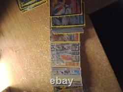 Lot de cartes rares Pokemon TCG de x135, toutes en parfait état