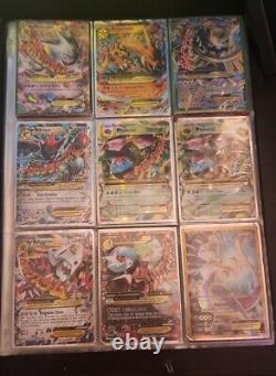 Lot de classeur de cartes Pokémon ultra rares. Arts complets, Mégas, Promos, Exs. Vérifiez les photos.