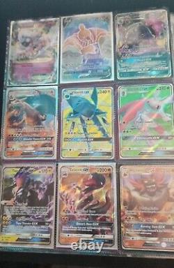 Lot de classeur de cartes Pokémon ultra rares. Arts complets, Mégas, Promos, Exs. Vérifiez les photos.