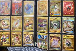 Lot de reliure WOTC Rainbow Secret Rare Full Art Holo Shadowless Gold Pokemon Cards