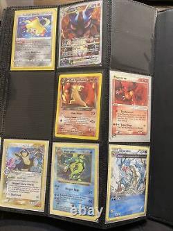 Lot de reliure WOTC Rainbow Secret Rare Full Art Holo Shadowless Gold Pokemon Cards