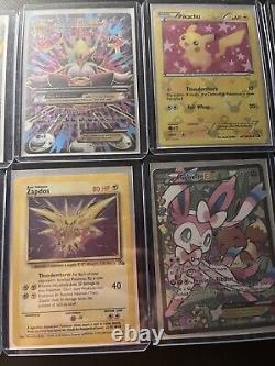 Lot de vieilles cartes Pokemon, cartes rares Ex Era Ultra Rare.
