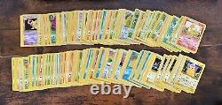 Lot massif de plus de 250 cartes Pokémon vintage - Holo, sans ombre, première édition, rare