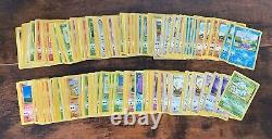 Lot massif de plus de 250 cartes Pokémon vintage - Holo, sans ombre, première édition, rare