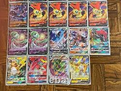 Lot mixte de cartes à collectionner Pokémon rares/ultra rares 29 cartes holo Charizard Lumineon