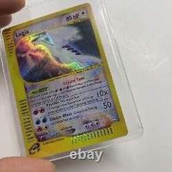 Lugia 149/147 Carte Pokémon Holographique Rare de 2002 LIRE