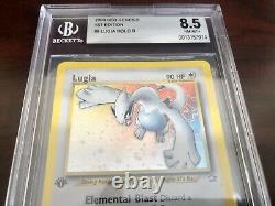 Lugia 9/111 2000 Neo Genesis 1ère Édition Holo Rare Pokemon Card Bgs 8.5
