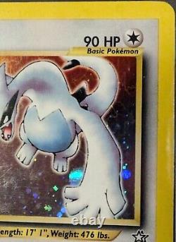 Lugia 9/111 Néo Génésis Joué Vintage Wotc Carte Pokemon 2000 TCG