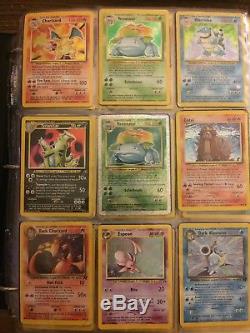 Massive Carte De Pokemon Vintage Lot-holographique / Rare / Promo / 1ère Édition! 1400+