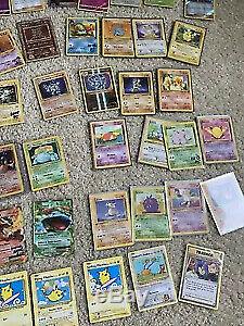 Massive Rare Old Pokemon Card Collection Lot Holographic Grande Condition