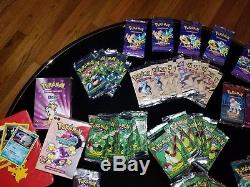 Massive Rare Sealed Pokemon Trading Card Lot 77 Emballages Scellés Plus Extras