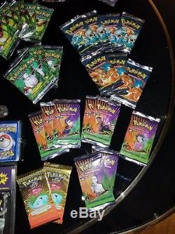 Massive Rare Sealed Pokemon Trading Card Lot 77 Emballages Scellés Plus Extras
