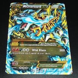 Mega M Charizard Ex 108/106 Xy Flashfire Secret Rare Near Mint Pokemon Card