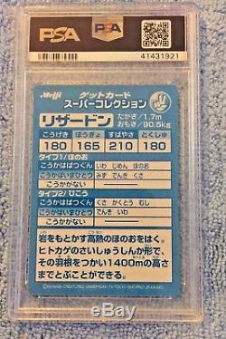 Meiji Promo Japonaise Charizard 006 Ultra Rare Psa 10 Gem Menthe Holo Foil Card 4 U