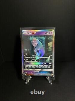 Mewtwo GX coréen 082/072 Shining Legends Pokemon TCG Comme 78/73 Carte d'art complet SR