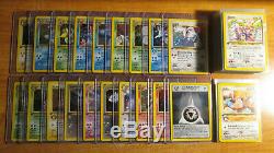 Nm Complete 1ère Édition Pokemon Neo Genesis Set De Cartes / 111 All Holo Rare Lugia