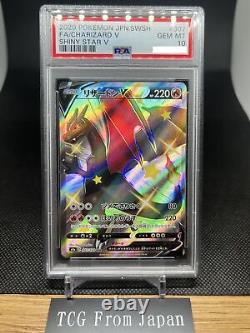 PSA 10 Charizard V SSR 307/190 Shiny Star V Carte Pokemon Japonaise Gem Mint