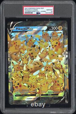 PSA 10 Pikachu V-Union SWSH139 Jumbo Promo Célébrations Carte Pokémon 25ème