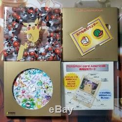Picachu Records Promo CD Music Promo Sur Pokémon Scellé Avec Des Cartes! Japonais